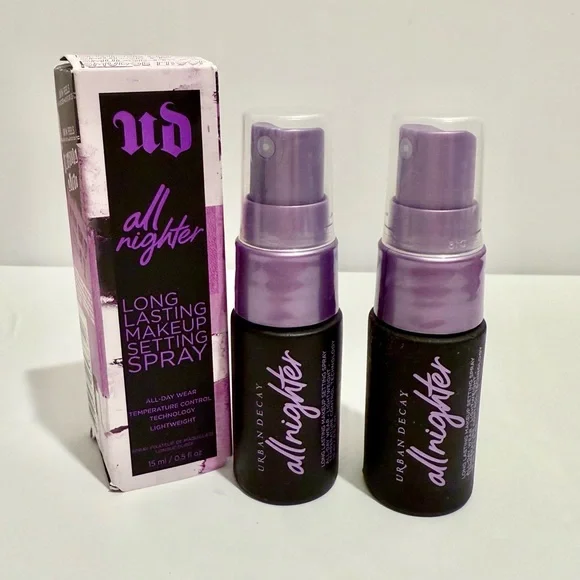 Urban Decay All Nighter Setting Spray - Travel size-Bundle! - Picture 2 of 4